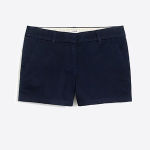 NWT J Crew 3.5 Inch Classic Chino Shorts